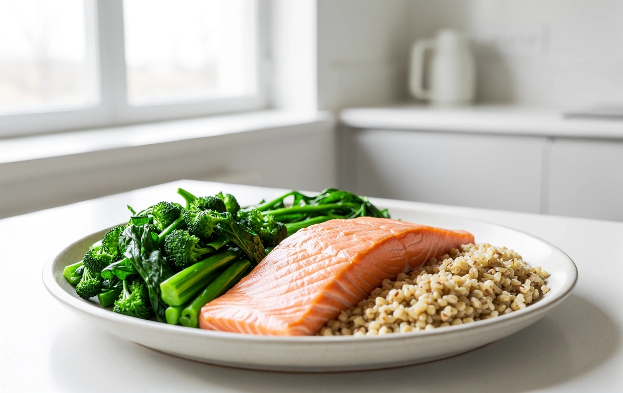 Terveellisen ravitsemuksen esimerkki